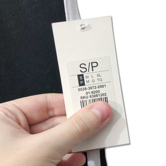 Black with White Stripe Matching Tracksuit - Picture 4 of 7